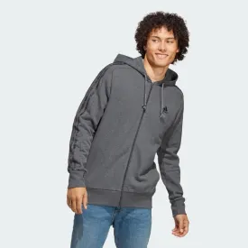 adidas Essentials French Terry 3-Stripes Full-Zip Men's Hoodie