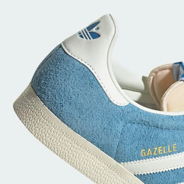 Adidas Men's Gazelle Shoes - Light Blue / Off White / Cream White