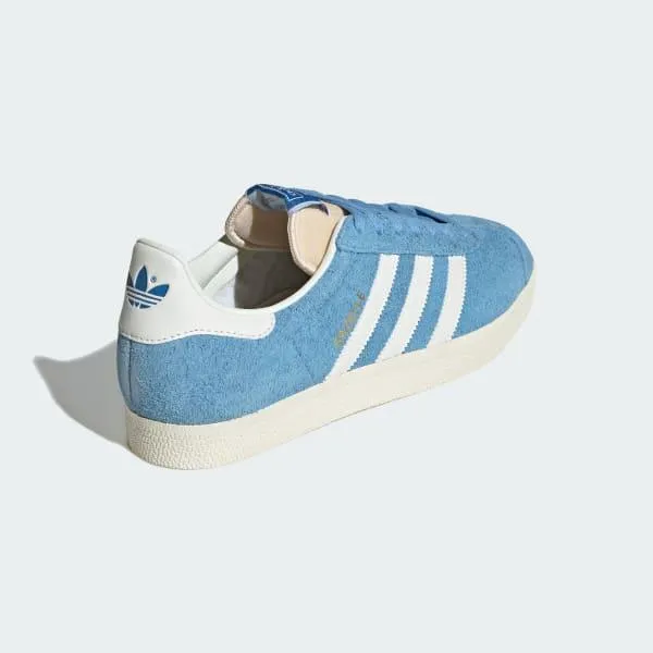 Adidas Men's Gazelle Shoes - Light Blue / Off White / Cream White