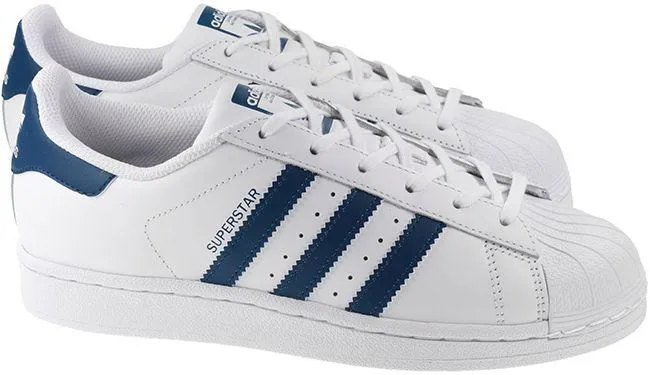 Adidas Originals Trainers Juniors Superstar White Navy