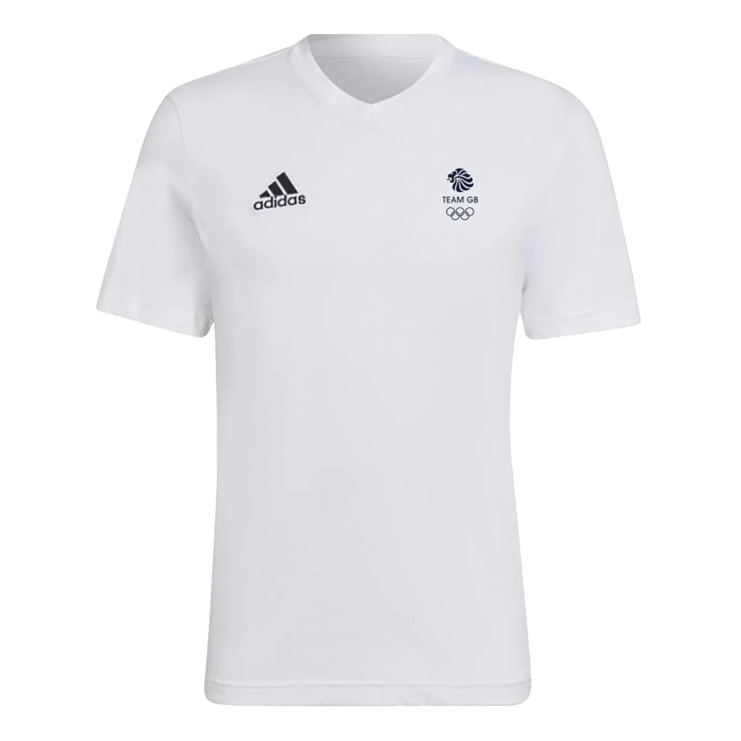 adidas Team GB Women's Cotton Tee White