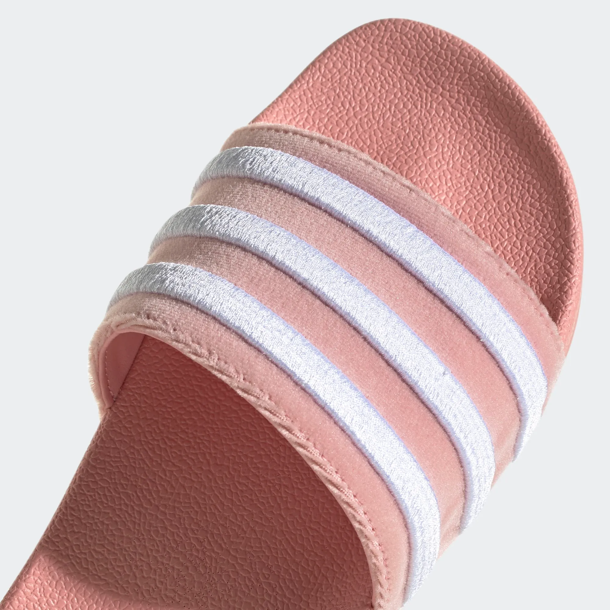 Adidas Women's Adilette Slides - Wonder Mauve / Cloud White