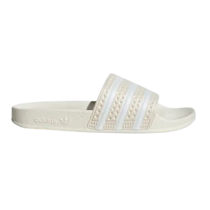 Adidas Women's Adilette Slides - Wonder White / Cloud White / Off White