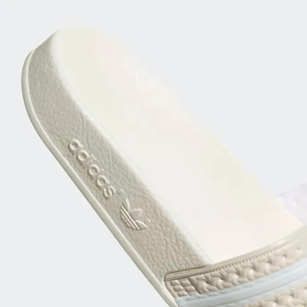 Adidas Women's Adilette Slides - Wonder White / Cloud White / Off White