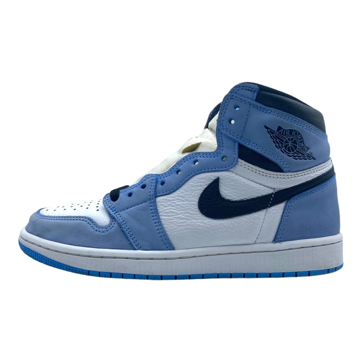 Air Jordan 1 Retro High White University Blue Black Pre-Owned