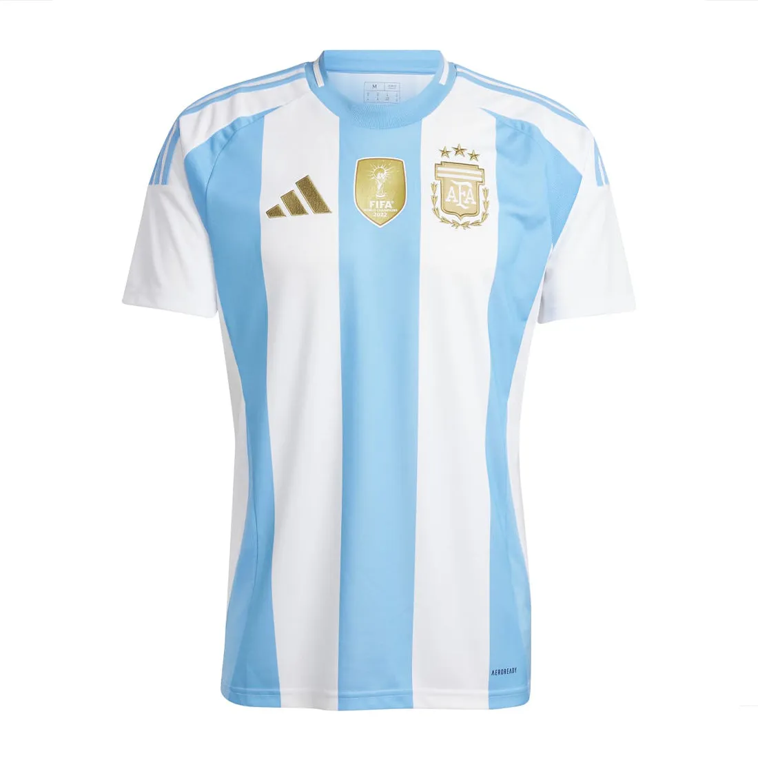 Argentina 24 Home Adidas Men's Jersey White