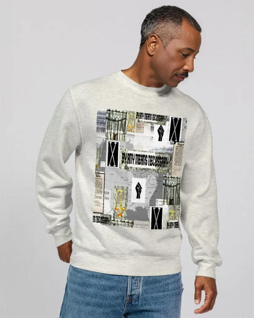 B.A.M.N - By Any Means Necessary Clothing 2 Unisex Premium Crewneck Sweatshirt | Lane Seven