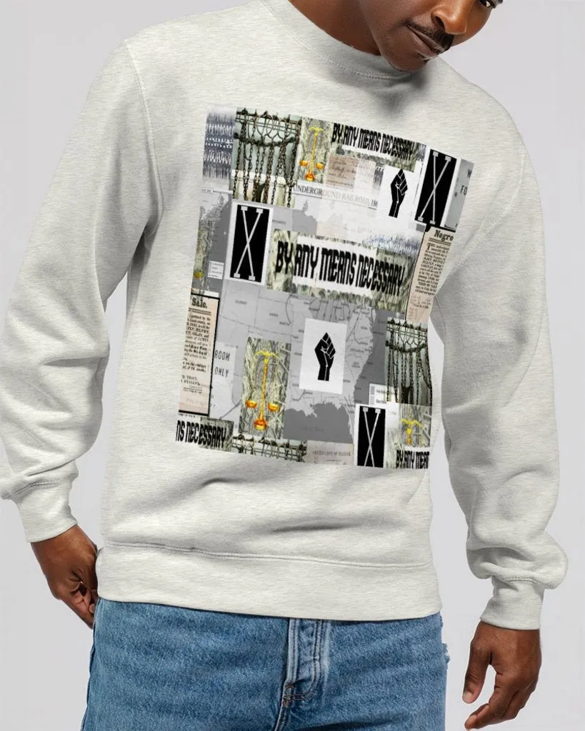 B.A.M.N - By Any Means Necessary Clothing 2 Unisex Premium Crewneck Sweatshirt | Lane Seven