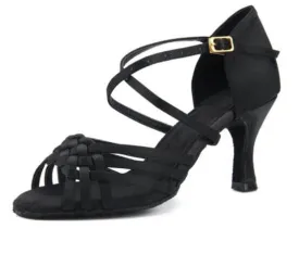 Black Ballroom Dance Shoes Latin Dance Shoes