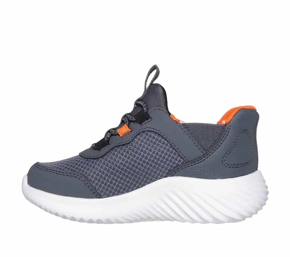 Bounder-Brisk-Burst in Charcoal/Orange by Skechers