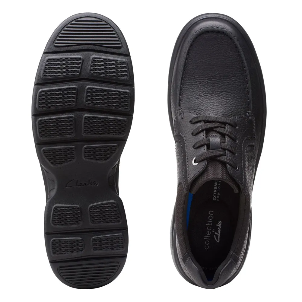 Bradley Vibe in Black Tumbled Leather by Clarks