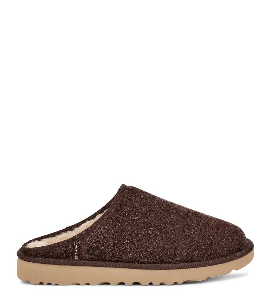 Classic Slip-On Shaggy Suede in Burnt Cedar by UGG