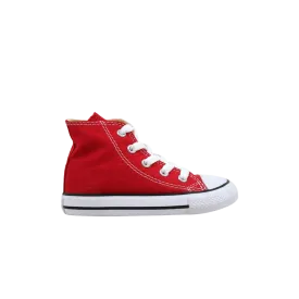 Converse Chuck Taylor All Star Hi TD 'Red' Sneakers, Red