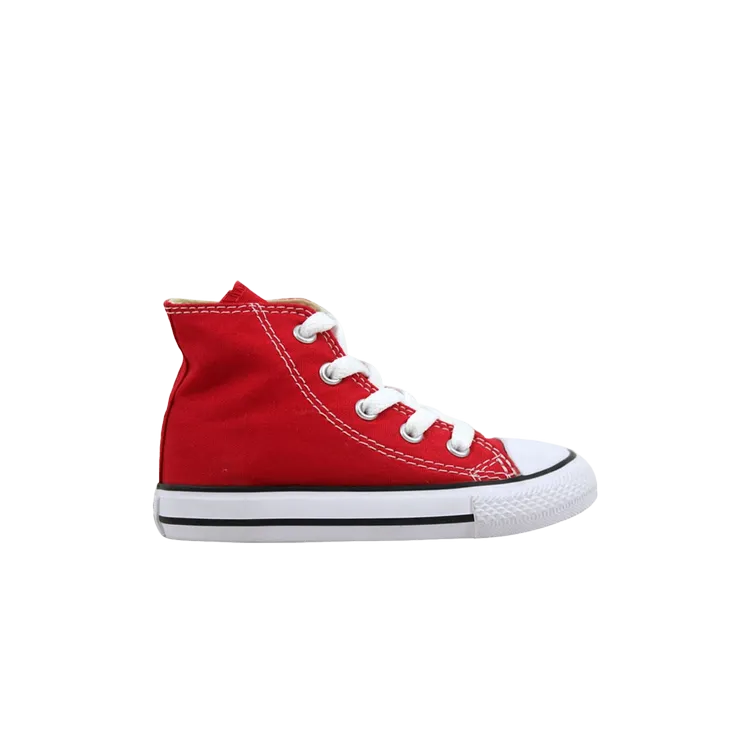 Converse Chuck Taylor All Star Hi TD 'Red' Sneakers, Red