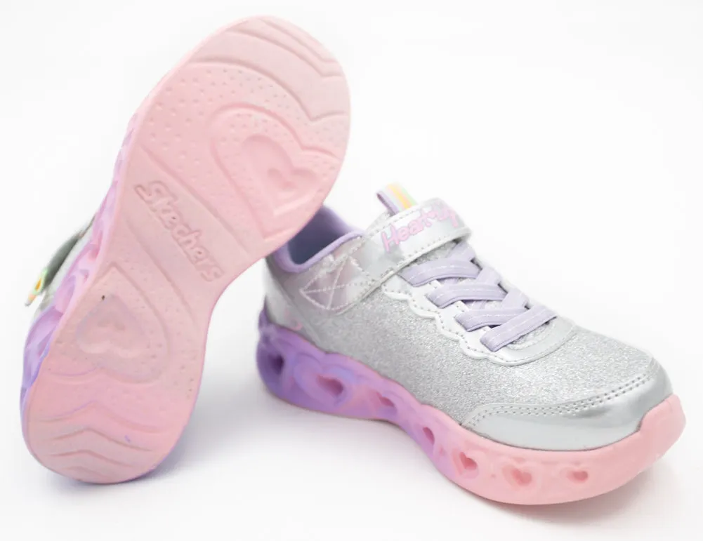 Heart Lights Color in Lavender Multi by Skechers