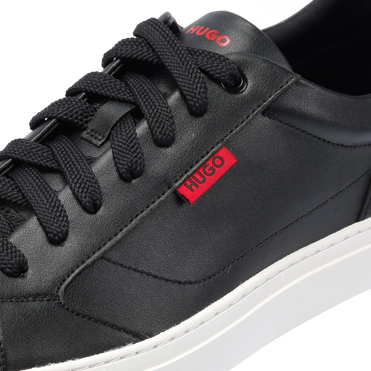 Hugo Morrie Tennis Men's Black Trainers