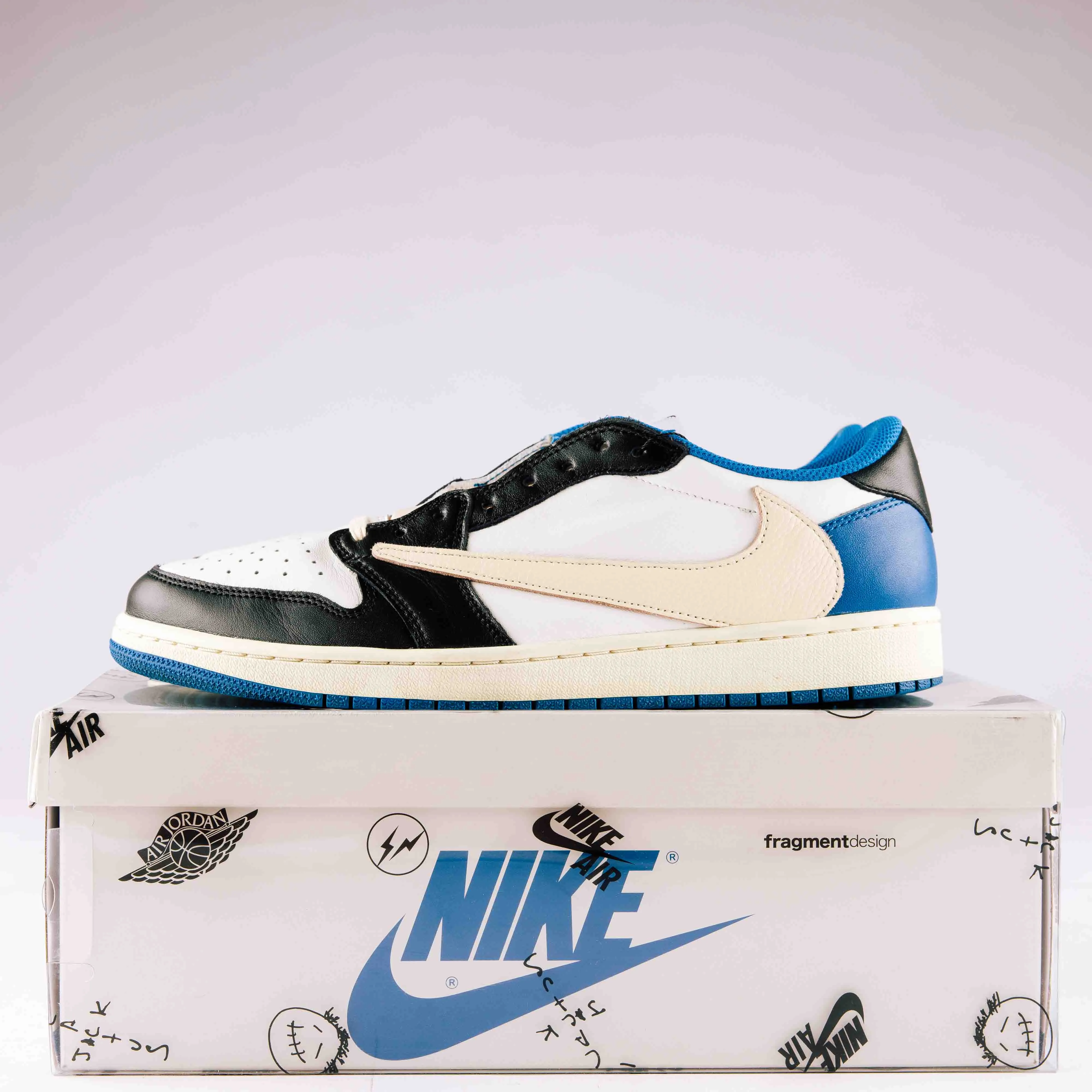 Jordan 1 Low Fragment x Travis Scott - Used - 0531