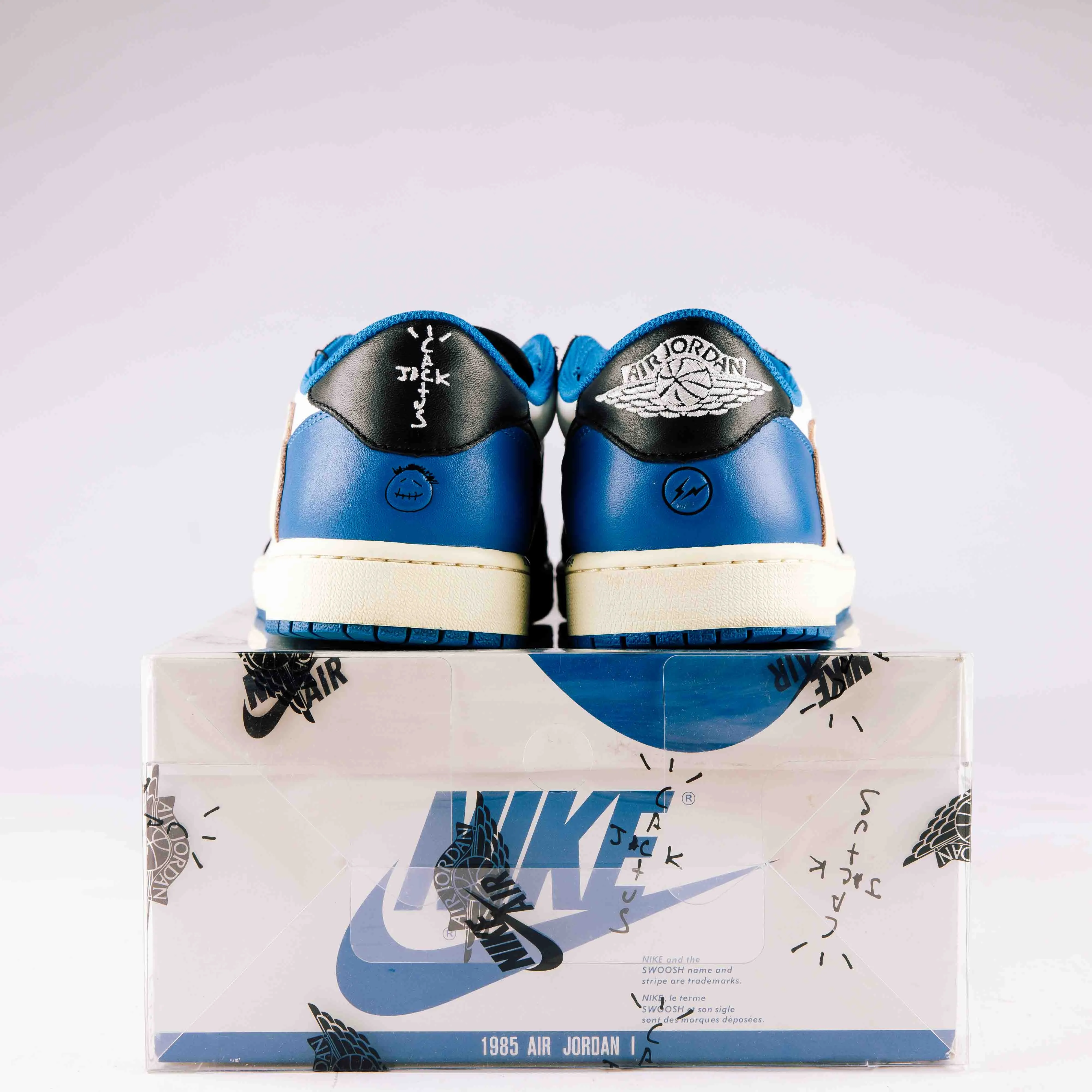 Jordan 1 Low Fragment x Travis Scott - Used - 0531