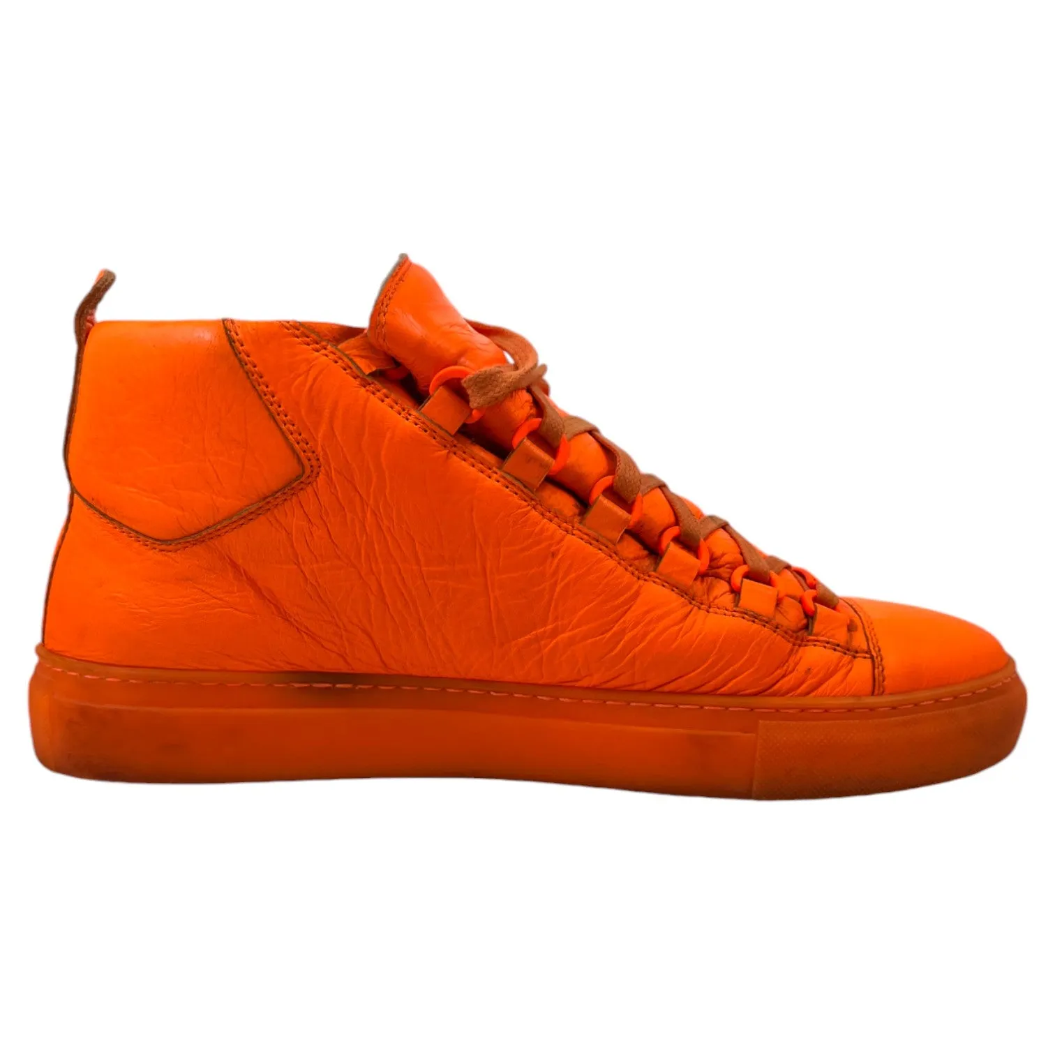 Men's Arena High Top High Trainers Orange Size EU 40 / UK 6