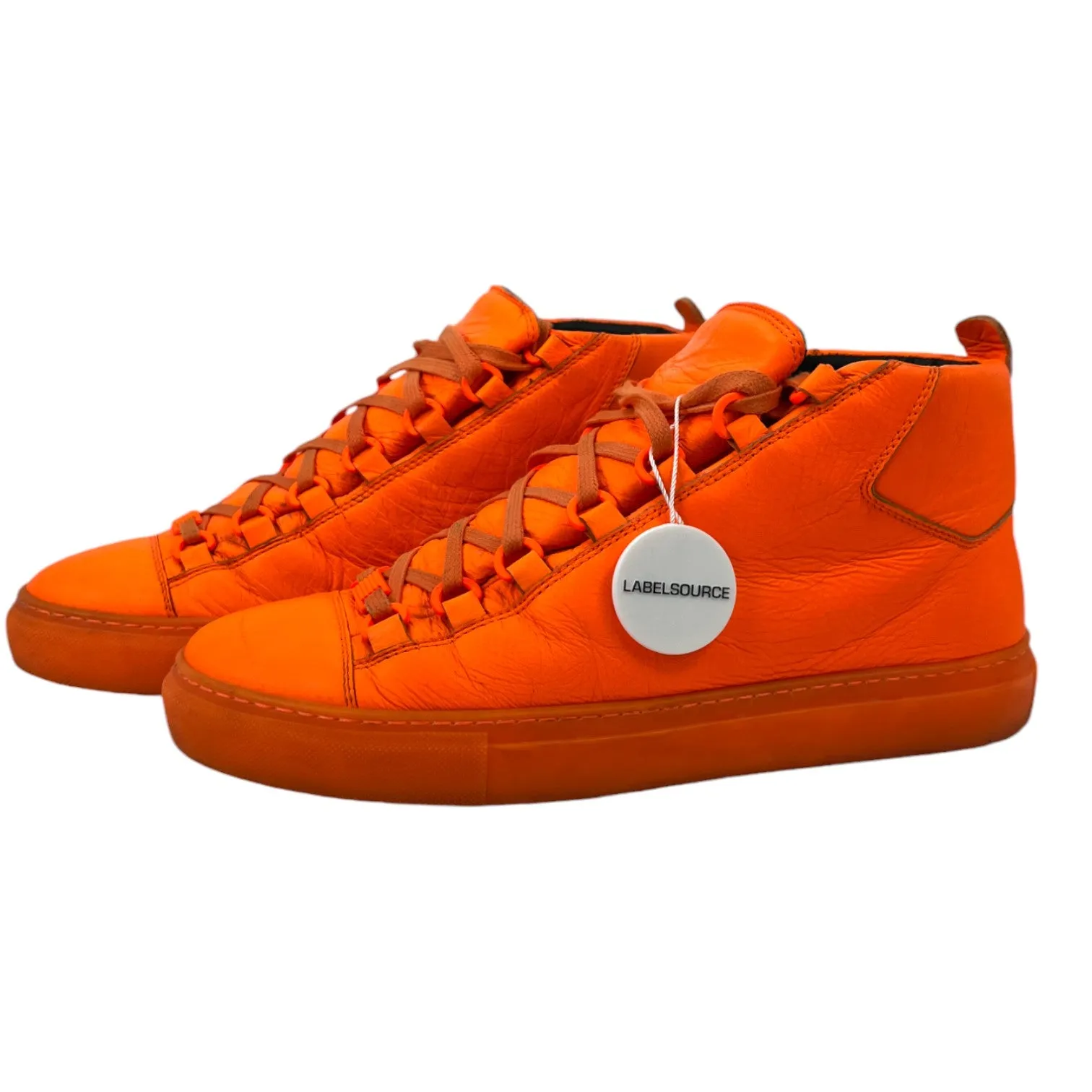 Men's Arena High Top High Trainers Orange Size EU 40 / UK 6