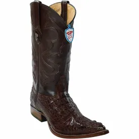 Men's Wild West Caiman Hornback Skin 3X Toe Boot 2950207