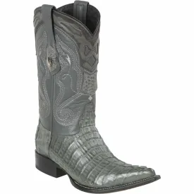 Men's Wild West Caiman Tail Skin 3X Toe Boot 2950109