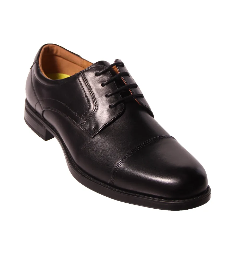 Midtown Cap Toe Oxford in Black by Florsheim