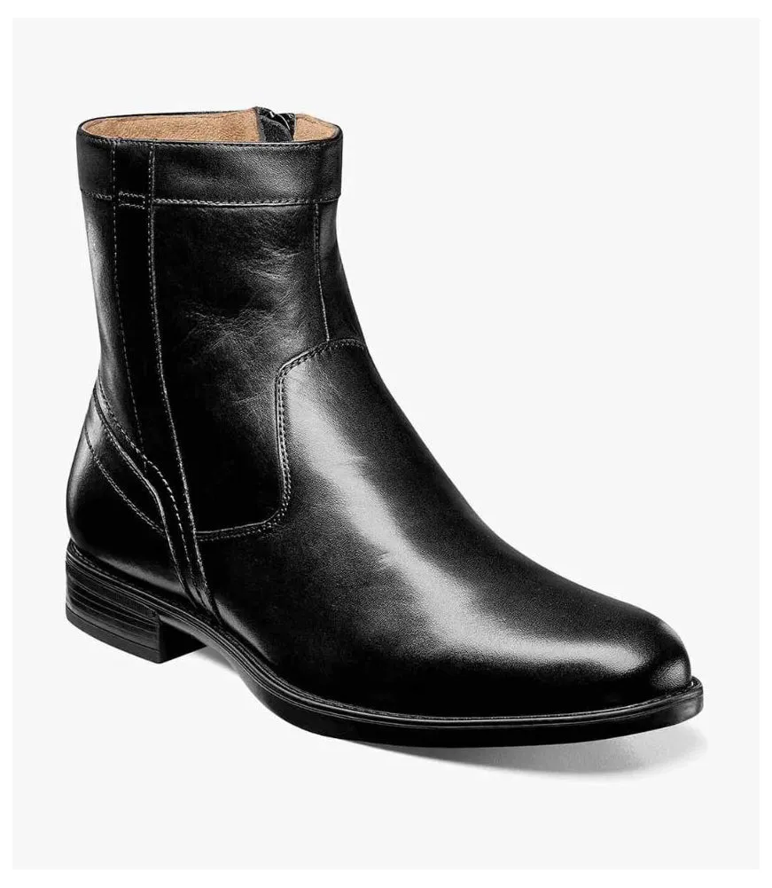 Midtown Zip Boot Black by Florsheim