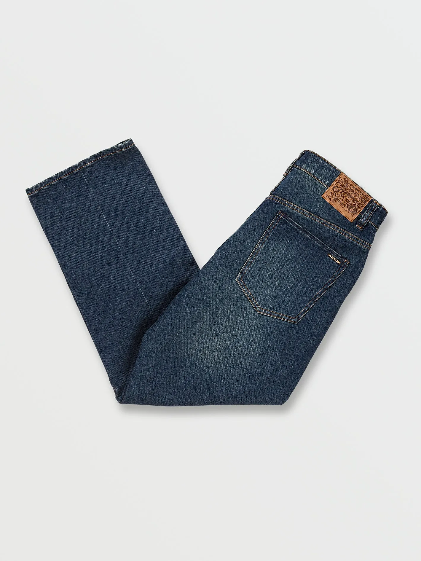 Nailer Relaxed Tapered Fit Jeans - Matured Blue