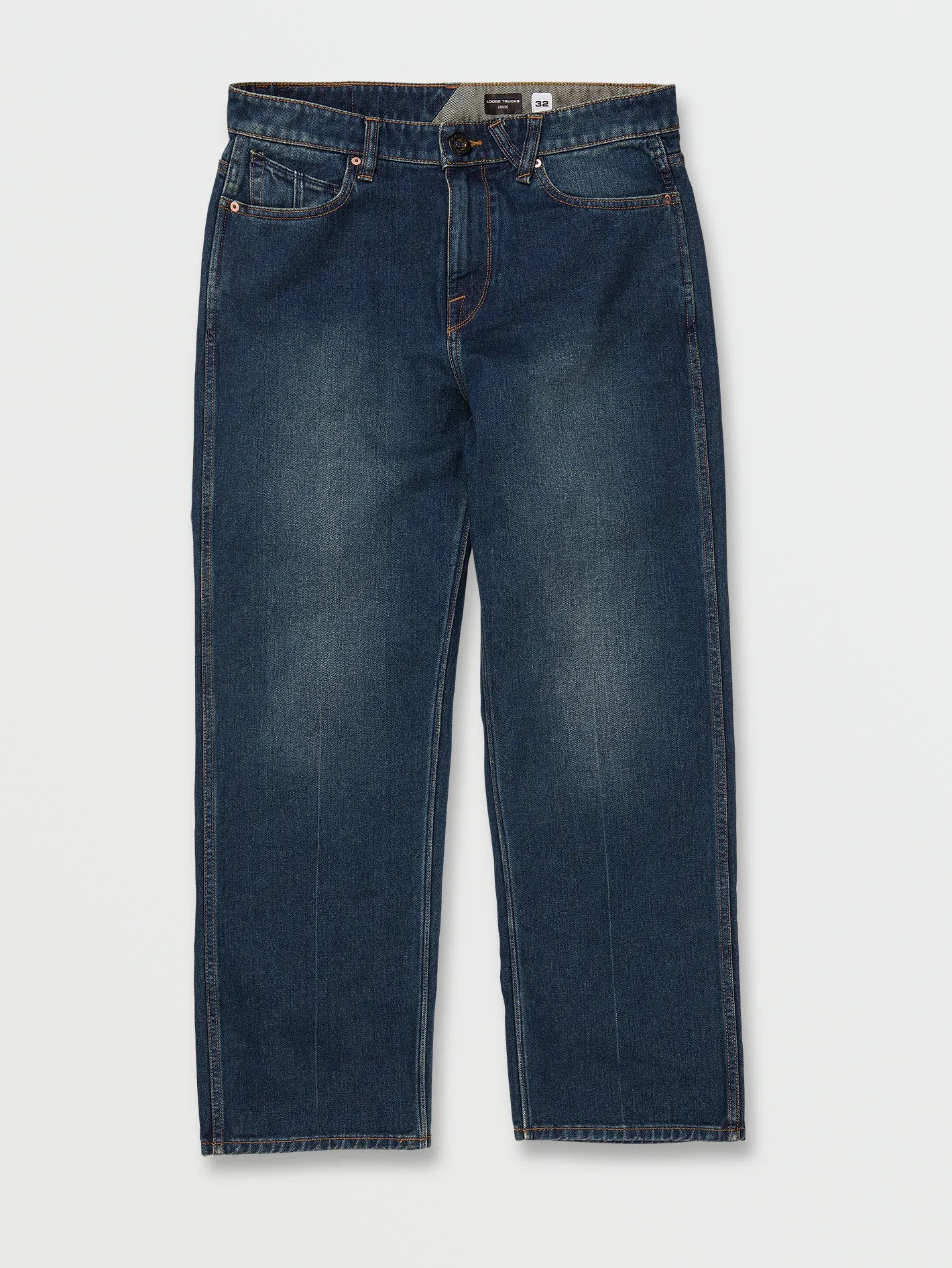 Nailer Relaxed Tapered Fit Jeans - Matured Blue