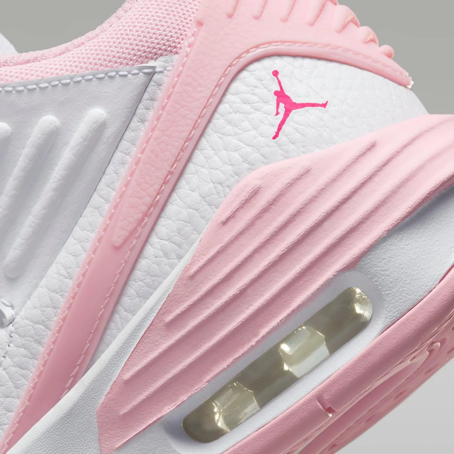 Nike Kid's Air Jordan Aura 5 Shoes - White / Fierce Pink