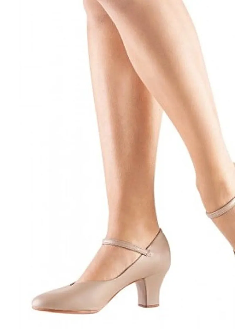 ON SALE Charlene Character Shoe - 2" Heel (Tan)