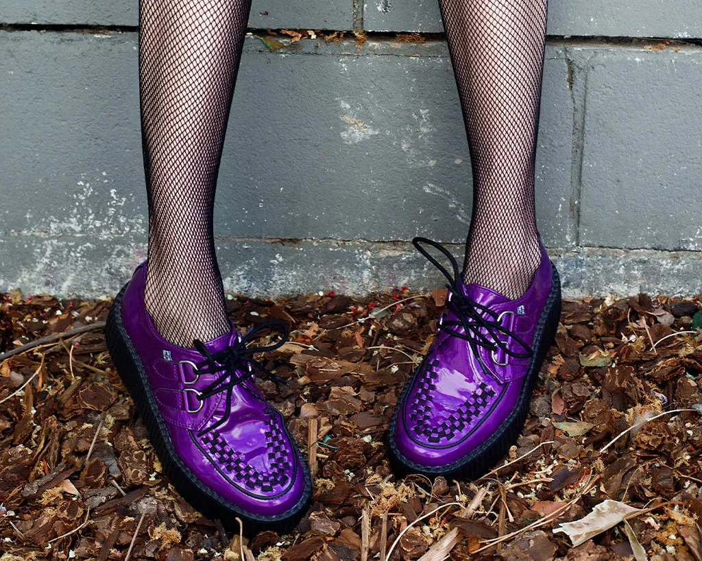 Purple Metallic TUKSkin™ Viva Mondo Creeper