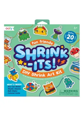 Shrink-It's DIY Shrink Art Fun Friends by OOLY