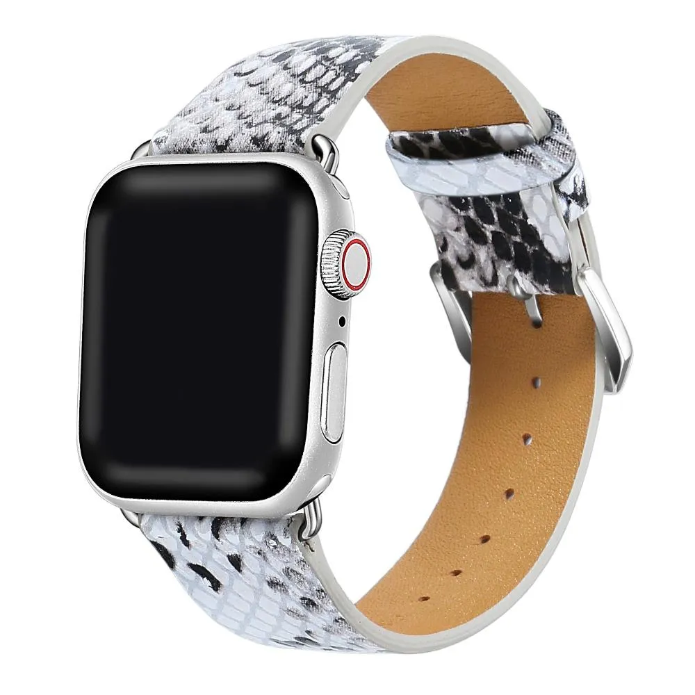 Snake Leather Band for Apple Watch - FINAL SALE