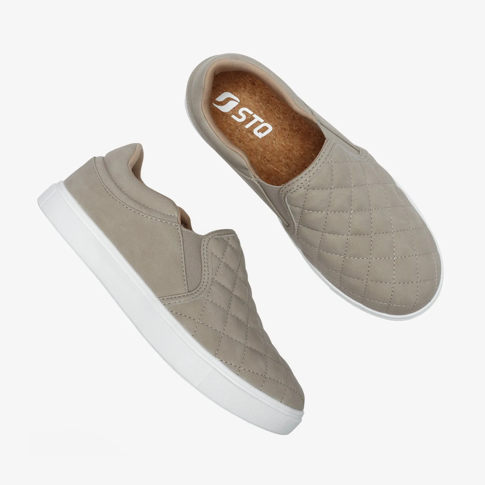 STQ Slip On Shoes Elees Quilted 2.0 Loafers