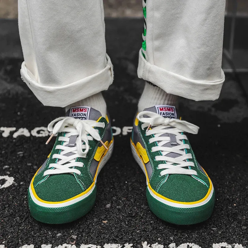 TEEK - Mixed Color Skateboard Sneaker