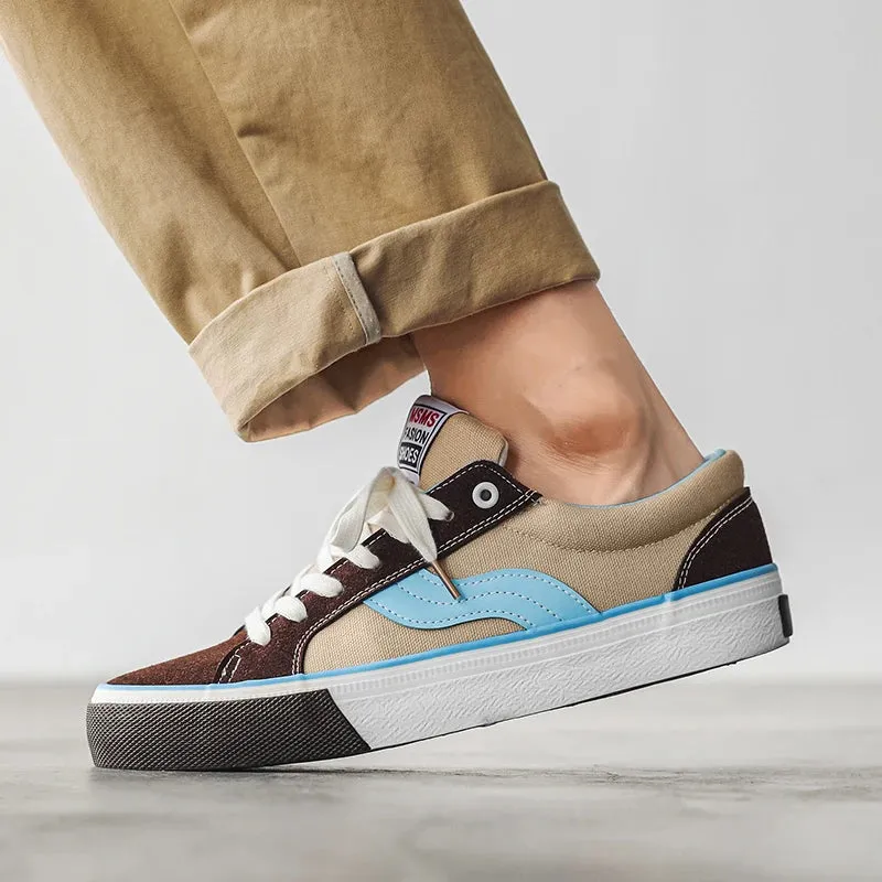 TEEK - Mixed Color Skateboard Sneaker