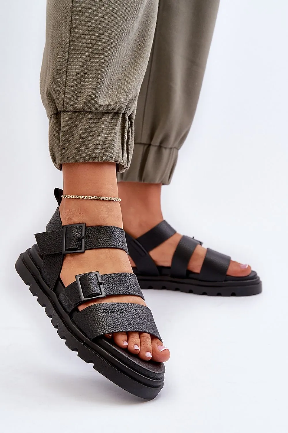 TEEK - Tri-Band Platform Sandals