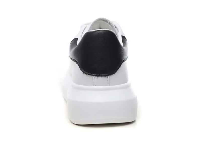 Women's White Platform Sneakers