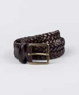 Woven Leather Belt